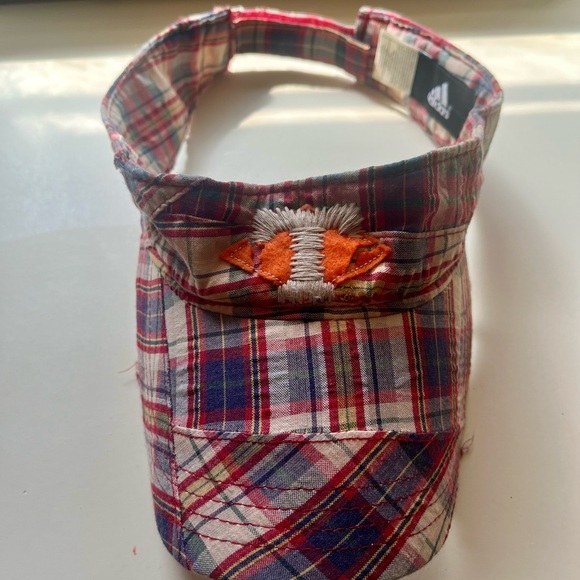 Adidas Distressed UT Football Visor Hat Velcro Great for beach, sun, golf - Picture 9 of 10